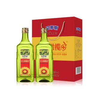 贝蒂斯/BETIS  橄榄油食用葵花调和油600ml*2礼盒装食用油