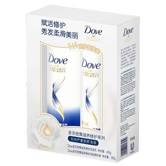 多芬(DOVE)密集滋养洗护套装 洗发乳400g+护发素380g