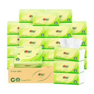 心相印  抽纸三层120抽27包 茶语丝享塑装纸面巾 箱装