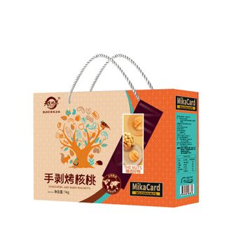 天生好果/TIAN SHENG HAO GUO  手剥烤核桃皮薄肉厚1000g/盒