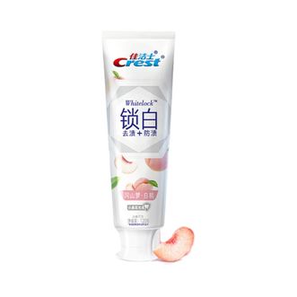 佳洁士  香氛牙膏【白桃味】双色锁白120g清新空气美白去黄