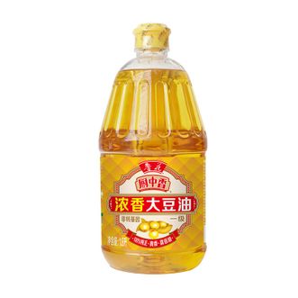 鲁花  厨中香浓香大豆油 1.8L