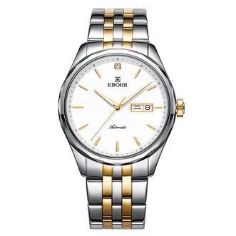 依波表/EBOHR  手表男 大师系列钨钢圈 男士机械腕表