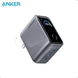 安克/Anker  Prime智显充pro160W多口快充充电器  单头  适用苹果17iPhone三星华为手机笔记本电脑插头