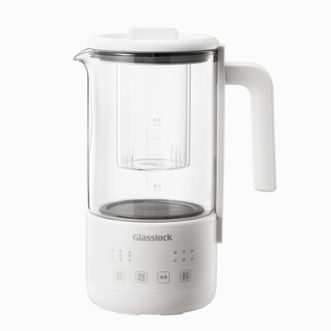 GLASSLOCK  多功能养生杯 保鲜迷你养生壶电炖电热杯小型煮花茶壶家用办公室恒温烧水杯GE-WE01WH