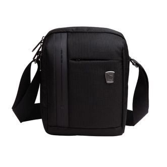 爱华仕  斜挎包  商务休闲单肩包  时尚百搭挎包  OCK5421  黑色