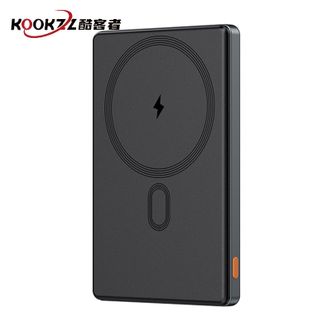 KOOKZZ  【国家3C认证】5000mAh超薄强磁吸移动电源充电宝20W有线快充双向快充 DY21灰色