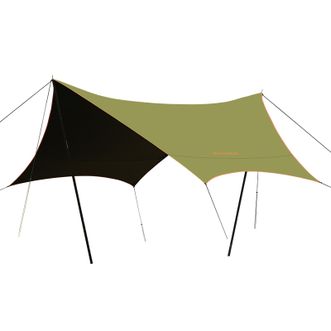 黑鹿（BLACKDEER）  林荫轻量黑胶六角天幕 自驾野营 BD12411173