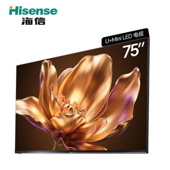 海信/Hisense  75英寸 信芯芯片H6 U+MiniLED 黑曜屏 首发330Hz高刷 帝瓦雷音响 智能电视机 75E8Q