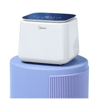 美的/Midea  1KG迷你洗衣机全自动 焕净内衣洗衣机小型 迷你洗衣机 婴儿洗衣机 95℃除菌净螨 MNB10-01W