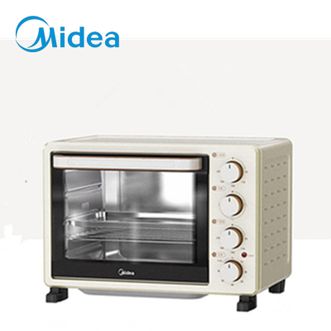 美的/Midea  多功能家用电烤箱30升 机械式操控 专业烘焙易操作 烘烤蛋糕面包PT3031