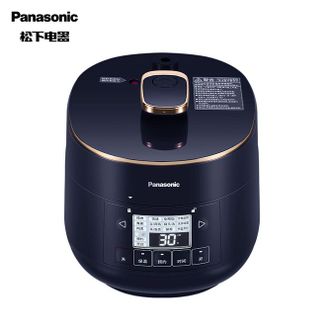 松下/Panasonic  2L迷你智能电压力锅 多功能可预约 开盖煮全自动排气 SR-PB201-B