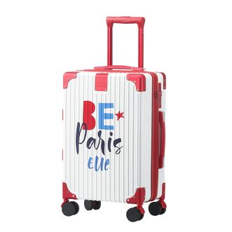 Elle  印花行李箱旅行 Paris 22英寸  ELCL5510B-22-PARIS