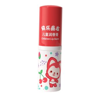 青蛙王子快乐萌友儿童润唇膏3g樱桃口味（两只装）
