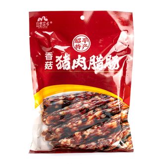 山悠农乡  香菇腊肠500克