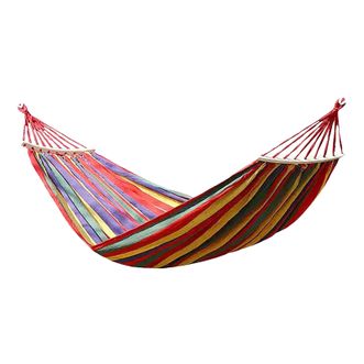 趣游帮  户外野营单人帆布吊床露营装备 Y101