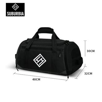 思博亚/SUBURBIA  专业篮球包休闲训练运动包 手提双肩背包 大容量（BOS-DUB-005）