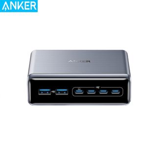 安克  Prime桌面充电器A2683 大功率200W苹果17/iPhone16氮化镓插座4C2A带usb接口插线板插排多设备兼容