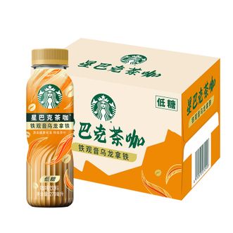 星巴克（Starbucks）   茶咖 铁观音乌龙拿铁 270ml*15瓶 瓶装茶咖啡饮料