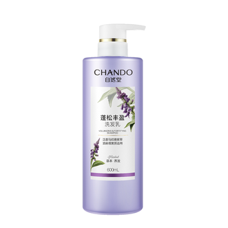 自然堂/Chando  48小时蓬松丰盈洗发乳 发丝挺立不扁塌  600ml*1瓶