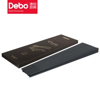 德铂（Debo）  科里恩筷子防霉筷子10双筷子耐高温无漆无蜡易清洗DEP-860