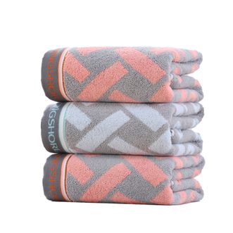 金号  高端抗菌防螨加大加厚浴巾4A级家用男女洗澡纯棉浴巾游泳裹巾亲肤柔软吸水性强一件装