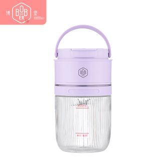 博堡/BOBER  便携式果汁杯玻璃杯400ml家用户外便于携带小巧方便摇摇杯-BDY-950L