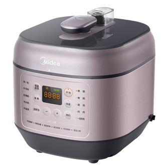 美的（Midea）电压力锅 家用5L双内胆一锅双煮 排气不粘锅无水焗开盖住汤粥饭蒸煮 MY-EYL5041