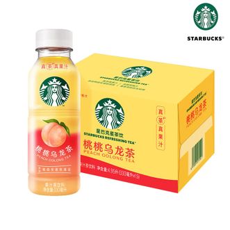 星巴克  星茶饮桃桃乌龙茶 330ml*15 果汁茶饮料 便携即饮入口回甘
