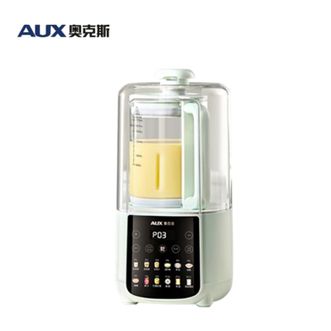 奥克斯/AUX  破壁机家用1.75L轻音豆浆机全自动免煮五谷杂粮多功能免滤大容量料理榨汁机 APB-08APPZ11 象牙白（升级钛金刀）