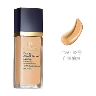 雅诗兰黛沁水粉底液62#白皙暖调(1W0)30ml