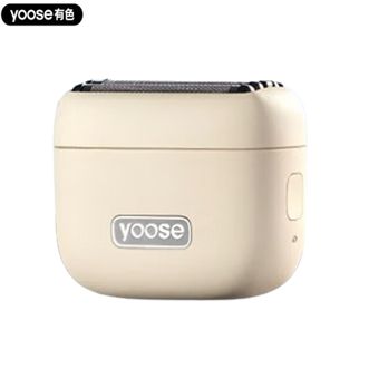 有色（yoose）  剃须刀MINI 5【砂岩白】便携往复式5刀头电动刮胡刀 全身水洗90分钟续航 送男友老公实用生日礼物