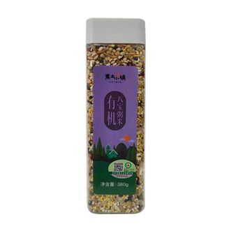 黑土小镇  有机八宝粥米380g/罐*2 八宝米 粥米 粗粮 杂粮 大米伴侣