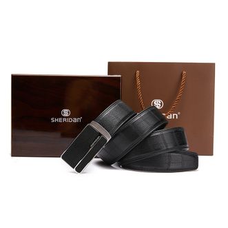 SHERIDan男士鹿皮皮带高端礼盒自动扣腰带NL230861S