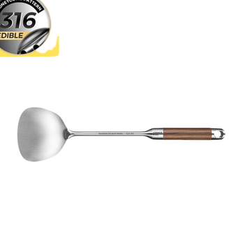 炊大皇（COOKER KING）  锅铲316不锈钢加厚炒菜铲子家用厨具GC02HL