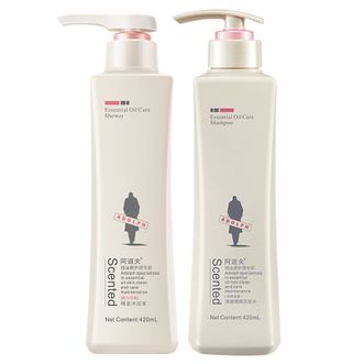 阿道夫（ADOLPH）  洗护两件套 净澈洗发水420ml+沐浴露420ml