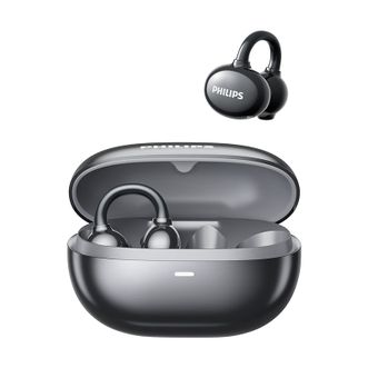 飞利浦（PHILIPS）  耳夹式骨传导蓝牙耳机  运动通话降噪无感佩戴真无线开放耳机