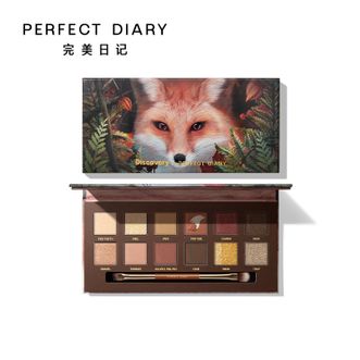 完美日记/PERFECT DIARY  探险家12色眼影盘 赤狐14g