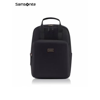 新秀丽/Samsonite  双肩包女轻盈书包学生背包14英寸电脑包通勤旅行出游简约 96Q*036 黑色