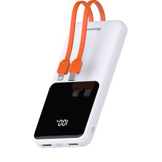 纽曼(Newmine) 携移动电源自带线快充1万毫安P03白色 纽曼(Newmine) 携移动电源自带线快充1万毫安P03白色