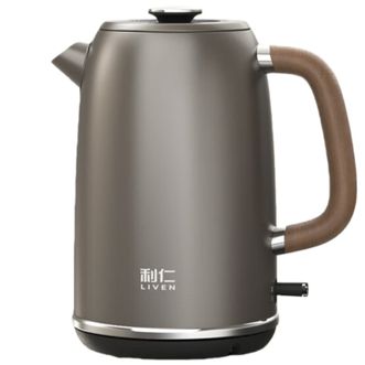 利仁/LIVEN  纯钛电热水壶1.7L全自动大容量烧水壶家用电热水壶开水壶电水壶纯钛0涂层SH-T1718 1.7L 【全壶纯钛材质】0涂层+0异味+0生锈