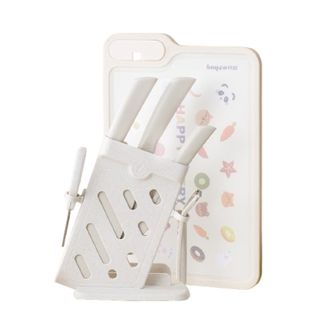 拜格（Bayco）  菜刀刀具套装切菜板家用辅食工具七件套TZ19313