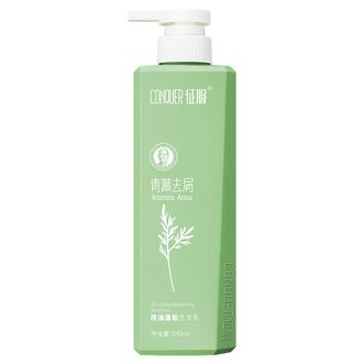 征服  控油洗发水青蒿洗发露去油去屑蓬松洗发乳男士女洗头膏 530ml控油洗发水