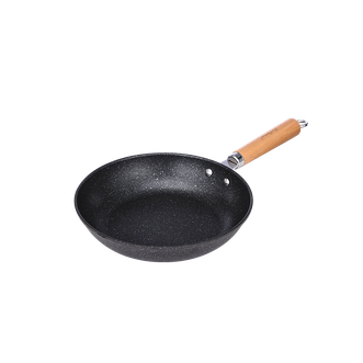 火象  奥伦堡麦饭石养生煎锅26cm 优质精铁麦饭石工艺家用煎锅26cm HXG-ZG242