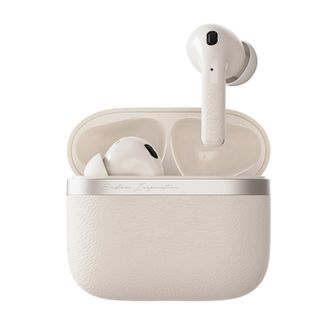 漫步者  真无线主动降噪蓝牙耳机 金标认证3麦AI通话降噪手机HIFI音乐耳塞EVO PRO贝母白