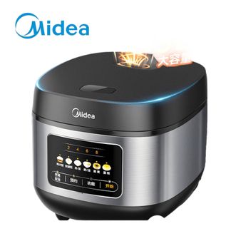 美的/Midea  电饭煲5升大容量智能预约柴火饭煲汤煮粥蛋糕快速饭微压饭煲 【微压焖香阀】高清炫彩屏   MB-RE529