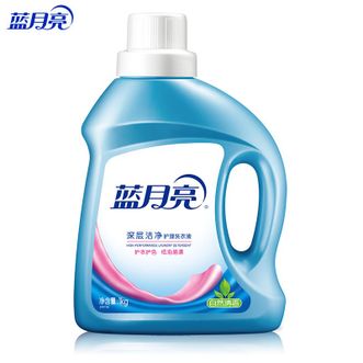 蓝月亮  自然香洁净洗衣液1kg 衣物深层清洁去污 清新花香