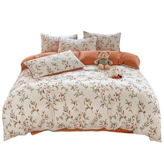 生活元素  磨毛四件套  柔软面料  吸湿透气 亲肤磨毛四季款  春晓  SM-262A