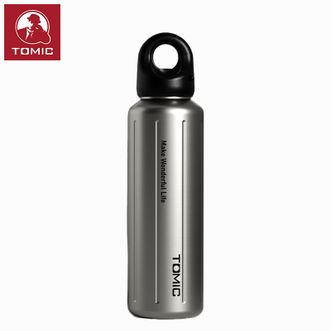 特美刻（TOMIC）  保温保冷杯 户外骑行便携运动水壶杯子 速开杯[316不锈钢]
