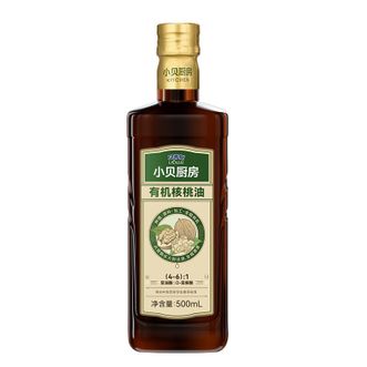 贝蒂斯/BETIS  小贝厨房 食用油 有机核桃油500ml 炒菜凉拌烹饪
